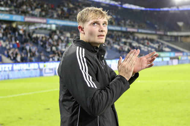 10.10.2026, GER, Fussball, Herren, 3. Liga, Saison 2026 2027, MSV Duisburg - TSG Hoffenheim II Peter Remmert (Duisburg) gestikuliert, Gestik Duisburg schauinsland-reisen-Arena Nordrhein-Westfalen Deutschland Copyright: xAdrianxSchlüterx