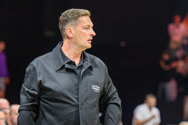 10.10.2026 - Basketball - Saison 2026 2027 - 2. Bundesliga Pro-A - 4. Spieltag: Nürnberg Falcons Basketball Club NBC - Kreisbau Kirchheim Knights - AlSch - xalxscx - Igor Perovic (Trainer Headcoach Kirchheim Knights )