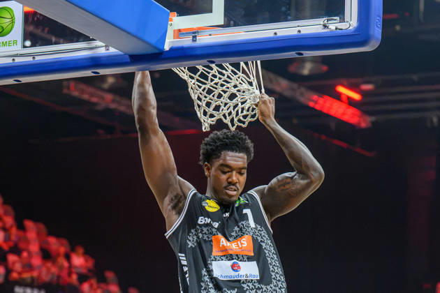 10.10.2026 - Basketball - Saison 2026 2027 - 2. Bundesliga Pro-A - 4. Spieltag: Nürnberg Falcons Basketball Club NBC - Kreisbau Kirchheim Knights - AlSch - xalxscx - Philip Alston (1, Kreisbau Kirchheim Knights )