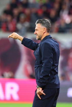 RB Leipzig - Frankfurt Bundesliga Leipzig, 10.10.2026, Red Bull Arena, Fussball, Bundesliga, Spieltag 5 , RB Leipzig vs. SG Eintracht Frankfurt , Im Bild: Trainer Martin Demichelis, RB Leipzig ,