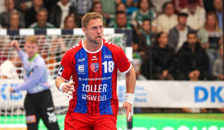 10.10.2026, Deutschland, Göppingen, Handball Opel HBL Bundesliga, FRISCH AUF! Göppingen vs. SG BBM Bietigheim, Fabian Wiederstein (BBM)