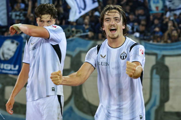 FC Zürich gegen FC Thun Brack Super League 10. Oktober 2026 Torschütze zum 3:1 für den FC Zürich, Doron Lichtenstein, ;zwahrend dem Fussballspiel, Brack Super League, FC Zürich gegen FC Thun, 10. Oktober 2026, Stadion Letzigrund, Zürich, Schweiz. Zürich Stadion Letzigrund Zürich Schweiz