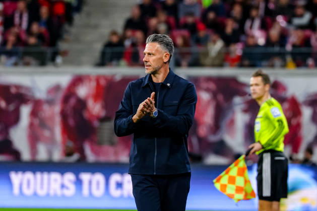 Martin Demichelis (RB Leipzig, Cheftrainer) applaudiert, GER, RB Leipzig vs. Eintracht Frankfurt, Fussball, 1. Bundesliga Herren, 5. Spieltag, Spielzeit 2026 2027, 10.10.2026 DFL regulations prohibit any use of photographs as image sequences and or quasi-video. GER, RB Leipzig vs. Eintracht Frankfurt, Fussball, 1. Bundesliga Herren, 5. Spieltag, Spielzeit 2026 2027, 10.10.2026 Leipzig Copyright: xEibner-Pressefoto LauraxRoemerx EP_LRR