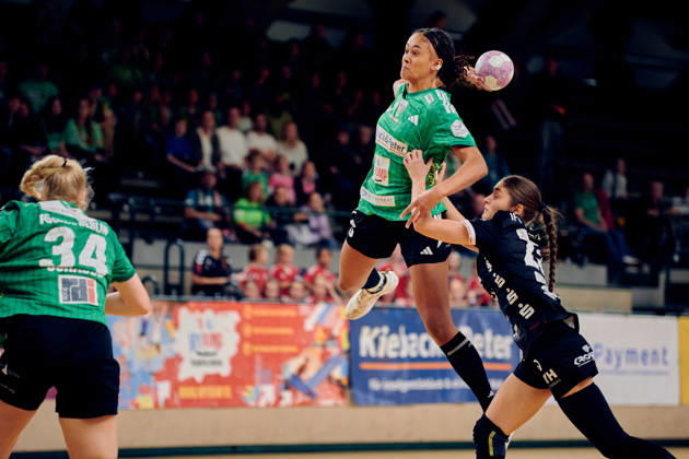 NAOMI CONZE (Fuechse Berlin, 05), GER, 2. Handball - Bundesliga Frauen, Fuechse Berlin vs. SG Nuertingen-Zizishausen, Saison 2026 27, 5. Spieltag, 10.10.2026 GER, 2. Handball - Bundesliga Frauen, Fuechse Berlin vs. SG Nuertingen-Zizishausen, Saison 2026 27, 5. Spieltag, 10.10.2026 Berlin Copyright: xEibner-Pressefotox xClaudiusxRauchx EP_CRH