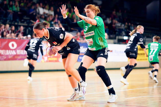 SARA SAETRE ROENNINGEN (Fuechse Berlin, 03), GER, 2. Handball - Bundesliga Frauen, Fuechse Berlin vs. SG Nuertingen-Zizishausen, Saison 2026 27, 5. Spieltag, 10.10.2026 GER, 2. Handball - Bundesliga Frauen, Fuechse Berlin vs. SG Nuertingen-Zizishausen, Saison 2026 27, 5. Spieltag, 10.10.2026 Berlin