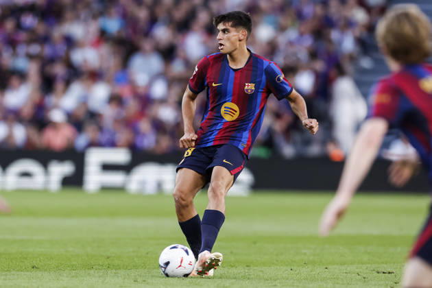 October 10, 2026, Barcelona, Barcelona, Spain: Gerard Martin of FC Barcelona, Barca in action during the Spanish league, LaLiga EA Sports, football match played between FC Barcelona and Getafe CF at Spotify Camp Nou stadium on October 10, 2026 in Barcelona, Spain. FC Barcelona V Getafe CF - LaLiga EA Sports - ZUMAa181 20261010_zaa_a181_084 Copyright: xJavierxBorregox