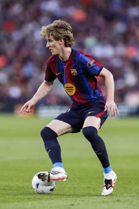 October 10, 2026, Barcelona, Barcelona, Spain: Anthony Gordon of FC Barcelona, Barca in action during the Spanish league, LaLiga EA Sports, football match played between FC Barcelona and Getafe CF at Spotify Camp Nou stadium on October 10, 2026 in Barcelona, Spain. FC Barcelona V Getafe CF - LaLiga EA Sports  - ZUMAa181 20261010_zaa_a181_089 Copyright: xJavierxBorregox