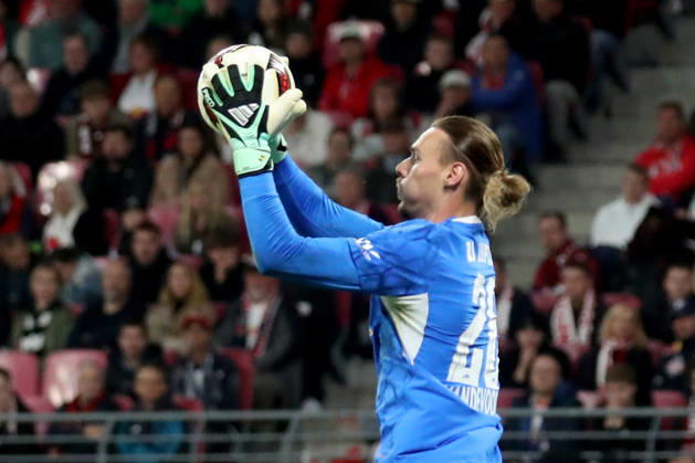 10.10.2026, xgox, Fussball 1.Bundesliga, RB Leipzig - Eintracht Frankfurt v.l. Maarten Vandevoordt (RB Leipzig) (DFL DFB REGULATIONS PROHIBIT ANY USE OF PHOTOGRAPHS as IMAGE SEQUENCES and or QUASI-VIDEO) Leipzig