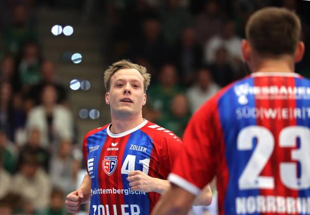 10.10.2026, Deutschland, Göppingen, Handball Opel HBL Bundesliga, FRISCH AUF! Göppingen vs. SG BBM Bietigheim, Till Hermann (BBM)