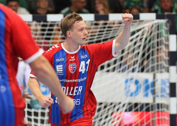 10.10.2026, Deutschland, Göppingen, Handball Opel HBL Bundesliga, FRISCH AUF! Göppingen vs. SG BBM Bietigheim, Till Hermann (BBM)