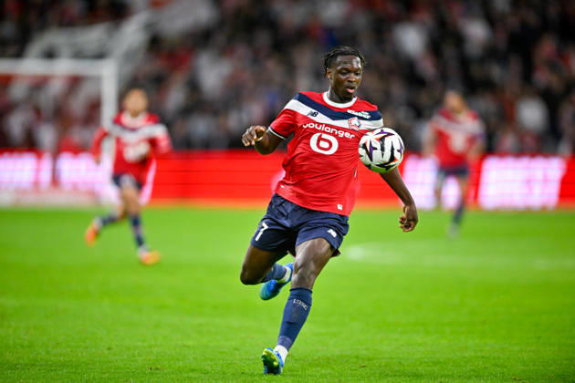 LOSC Lille v Le Havre Athletic Club - Ligue 1 McDonald s 2026 2027 Dilane BAKWA of Lille during Ligue 1 McDonald s match between Lille and Le Havre at Stade Pierre-Mauroy on October 10, 2026 in Lille, France. Lille France  Copyright: xKevinxClementx 776573340