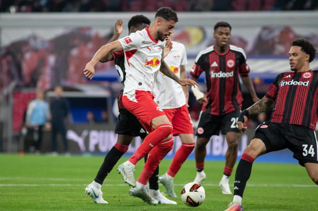 1. Fußball Bundesliga: RB Leipzig - Eintracht Frankfurt; 10.10.2026 Romulo Cardoso da Cruz (40, RB Leipzig). LEIPZIG, DEUTSCHLAND - OCTOBER 10: Bundesliga-Spiel RB Leipzig - Eintracht Frankfurt in der Red Bull Arena am 5. Spieltag der 1. Bundesliga am October 10, 2026 in Leipzig, Deutschland. DFL REGULATIONS PROHIBIT ANY USE OF PHOTOGRAPHS AS IMAGE SEQUENCES AND OR QUASI-VIDEO. Copyright: xBEAUTIFULxSPORTS JanxKaeferx