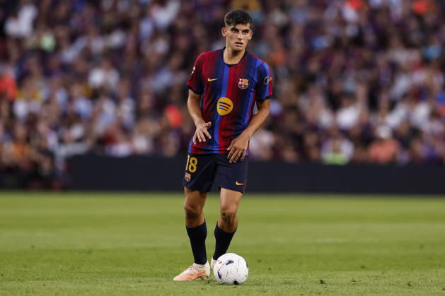 October 10, 2026, Barcelona, Barcelona, Spain: Gerard Martin of FC Barcelona, Barca in action during the Spanish league, LaLiga EA Sports, football match played between FC Barcelona and Getafe CF at Spotify Camp Nou stadium on October 10, 2026 in Barcelona, Spain. FC Barcelona V Getafe CF - LaLiga EA Sports - ZUMAa181 20261010_zaa_a181_099 Copyright: xJavierxBorregox