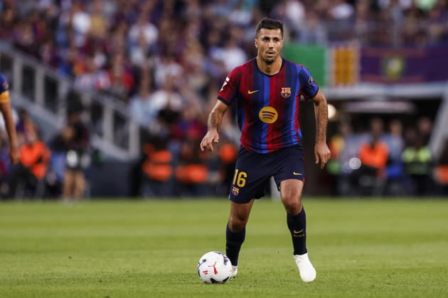 October 10, 2026, Barcelona, Barcelona, Spain: Rodri of FC Barcelona, Barca in action during the Spanish league, LaLiga EA Sports, football match played between FC Barcelona and Getafe CF at Spotify Camp Nou stadium on October 10, 2026 in Barcelona, Spain. Barcelona Spain - ZUMAa181 20261010_zaa_a181_098 Copyright: xJavierxBorregox