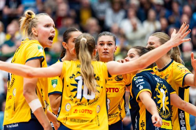 10.10.2026, GER, Volleyball, Dekra 1.Bl, Frauen, Saison 26 27, Haputrunde, VfB Suhl Lotto Thueringen - Skurios Volleys Borken Nina Dreisigova (VfB Suhl Lotto Thueringen) 98527 Suhl Sporthalle Wolfsgrube Thüringen Deutschland
