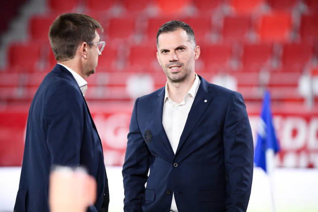 AS Monaco v Toulouse FC - Ligue 1 McDonald s 2026 2027 Olivier CLOAREC President of Toulouse FC and Viktor BEZHANI sports director of Toulouse during Ligue 1 McDonald s match between Monaco and Toulouse at Stade Louis II on October 10, 2026 in Monaco, Monaco. Monaco Monaco Copyright: xIconxSportx 776573324