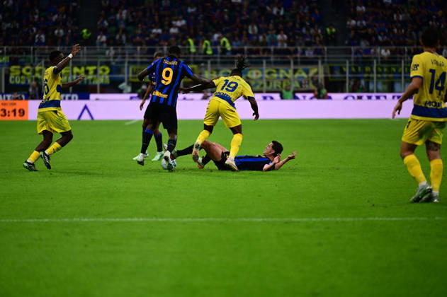 SOCCER - Serie A - Inter - FC Internazionale vs. Parma Calcio Photo by IPA ABACAPRESS.COM89513454 - Marcus Thuram, Benjamin Pavard, and Bilal Toure during the Serie A match between FC Internazionale and Parma Calcio at Stadio Giuseppe Meazza in Milan, Italy, on October 10, 2026. Milan Italy Copyright: xIPAxSport ABACAx