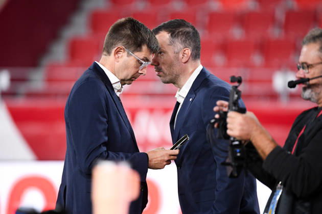 AS Monaco v Toulouse FC - Ligue 1 McDonald s 2026 2027 Olivier CLOAREC President of Toulouse FC and Viktor BEZHANI sports director of Toulouse during Ligue 1 McDonald s match between Monaco and Toulouse at Stade Louis II on October 10, 2026 in Monaco, Monaco. Monaco Monaco Copyright: xIconxSportx 776573324