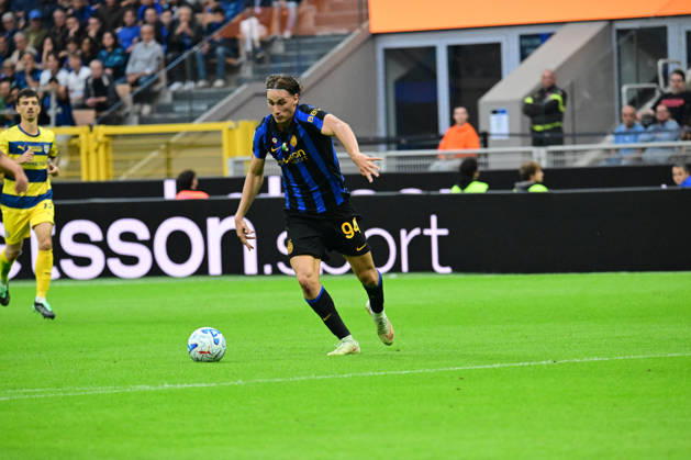 SOCCER - Serie A - Inter - FC Internazionale vs. Parma Calcio Photo by IPA ABACAPRESS.COM89513448 - Pio Esposito during the Serie A match between FC Internazionale and Parma Calcio at Stadio Giuseppe Meazza in Milan, Italy, on October 10, 2026. Milan Italy Copyright: xIPAxSport ABACAx