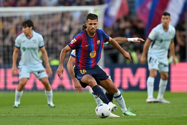 FC Barcelona, Barca v GETAFE CF SPOTIFY CAMP NOU. BARCELONA October 10,2026 FC BARCELONA vs GETAFE CF OCTOBER 10 ,2026 Rodrigo (16) of FC Barcelona during the match between FC Barcelona and Getafe CF corresponding to the eighth day of La Liga EA Sports at at Spotify Camp Nou in Barcelona, Spain. Barcelona ESP Copyright: xS.xRosx