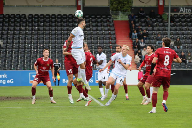 Strafraumszene, Goncalo Gregorio (SV Waldhof Mannheim, 9) Fussball: 3. Liga, 8. Spieltag, SG Sonnenhof Großaspach vs. SV Waldhof Mannheim am 10.10.2026 in Aspach-Großaspach (WIRmachenDRUCK Arena), Deutschland Aspach-Großaspach WIRmachenDRUCK Arena Deutschland Copyright: xFranzxReindelx