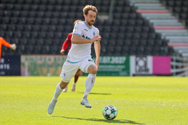 Lukas Klünter (SV Waldhof Mannheim, 24) Fussball: 3. Liga, 8. Spieltag, SG Sonnenhof Großaspach vs. SV Waldhof Mannheim am 10.10.2026 in Aspach-Großaspach (WIRmachenDRUCK Arena), Deutschland Aspach-Großaspach WIRmachenDRUCK Arena Deutschland Copyright: xFranzxReindelx