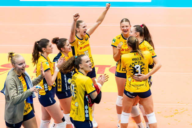 10.10.2026, GER, Volleyball, Dekra 1.Bl, Frauen, Saison 26 27, Haputrunde, VfB Suhl Lotto Thueringen - Skurios Volleys Borken Lucia Herdova (VfB Suhl Lotto Thueringen) 98527 Suhl Sporthalle Wolfsgrube Thüringen Deutschland