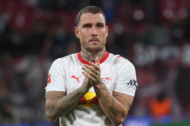 10.10.2026, xgox, Fussball 1.Bundesliga, RB Leipzig - Eintracht Frankfurt v.l. David Raum (RB Leipzig) (DFL DFB REGULATIONS PROHIBIT ANY USE OF PHOTOGRAPHS as IMAGE SEQUENCES and or QUASI-VIDEO) Leipzig