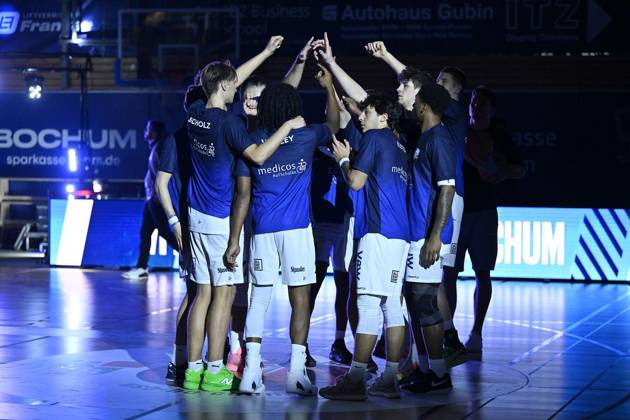 Basketball - 2. Bundesliga ProA VfL Sparkassen Stars Bochum - BG Göttingen ** NUR FÜR REDAKTIONELLE ZWECKE ** EDITORIAL USE ONLY **<p>VfL Sparkassen Stars Bochum (in Blau-Weiß) spielt am Samstag,10. Oktober 2026 gegen BG Göttingen (in Violett) in der Basketball - 2. Bundesliga ProA in der Rundsporthalle in Bochum. Deutschland NRW Bochum Copyright: VladimirxWegener