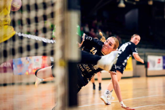 Nora Erhardt (SG Nuertingen-Zizishausen, 14), GER, 2. Handball - Bundesliga Frauen, Fuechse Berlin vs. SG Nuertingen-Zizishausen, Saison 2026 27, 5. Spieltag, 10.10.2026 GER, 2. Handball - Bundesliga Frauen, Fuechse Berlin vs. SG Nuertingen-Zizishausen, Saison 2026 27, 5. Spieltag, 10.10.2026 Berlin