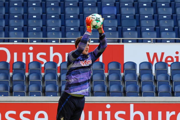 10.10.2026, GER, Fussball, Herren, 3. Liga, Saison 2026 2027, MSV Duisburg - TSG Hoffenheim II Lukas Petersson (TSG II) in Aktion am Ball, Einzelaktion Copyright: xSvenxHanischx