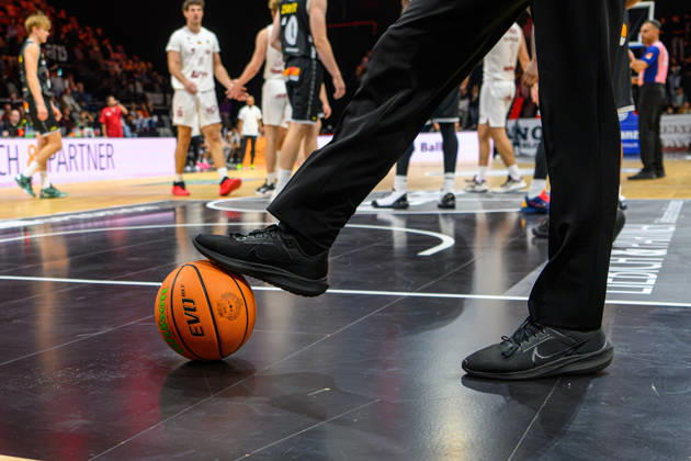 10.10.2026 - Basketball - Saison 2026 2027 - 2. Bundesliga Pro-A - 4. Spieltag: Nürnberg Falcons Basketball Club NBC - Kreisbau Kirchheim Knights - AlSch - xalxscx - Feature Impression Symbolbild Symbolfoto Basketball Spielball Ball