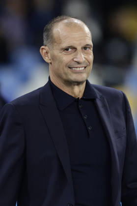 Serie a football match SSC Napoli vs Frosinone Napoli™s Italian coach Massimiliano Allegri during the Serie A football match between SSC Napoli vs Frosinone at the Diego Armando Maradona Stadium in Naples, southern Italy, on October 10, 2026. _BPH6693 Copyright: xAntonioxBalascox