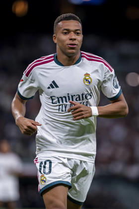 Real Madrid CF v Villarreal CF - LaLiga EA Sports 2026 27 Kylian Mbappe of Real Madrid CF is seen during the LaLiga EA Sports football match between Real Madrid CF and Villarreal CF at Estadio Bernabeu on October 10, 2026 in Madrid, Spain. Madrid Estadio Bernabeu Madrid Spain Copyright: xAlbertoxGardinx AGardin_20261010_Rea_Mad_Vil_0018