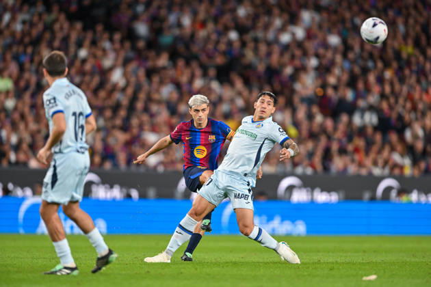 FC Barcelona, Barca v GETAFE CF SPOTIFY CAMP NOU. BARCELONA October 10,2026 FC BARCELONA vs GETAFE CF OCTOBER 10 ,2026 Pedri (8) of FC Barcelona during the match between FC Barcelona and Getafe CF corresponding to the eighth day of La Liga EA Sports at at Spotify Camp Nou in Barcelona, Spain. Barcelona ESP Copyright: xS.xRosx