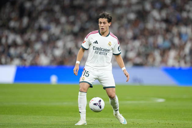 October 10, 2026, Madrid, Madrid, Spain: Arda Guler of Real Madrid CF in action during the Spanish League, LaLiga EA Sports, football match between Real Madrid and Villarreal CF at Bernabeu stadium on October 10, 2026, in Madrid, Spain. Real Madrid V Villarreal CF - LaLiga EA Sports  - ZUMAa181 20261010_zaa_a181_135 Copyright: xOscarxJ.xBarrosox
