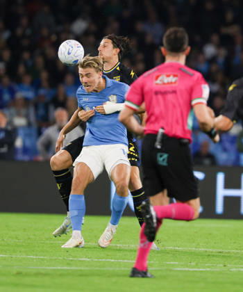 October 10, 2026, Napoli, Campania, ITALIA: Rasmus Hojlund of SSC Napoli during the 2026 27 Serie A match between SSC Napoli and FC Frosinone, played on October 10, 2026, at the Stadio Diego Armando Maradona in Naples Serie A Football Match †2026 27 Season: Napoli Vs. Frosinone - ZUMAs236 20261010_aap_s236_037 Copyright: xFabioxSassox