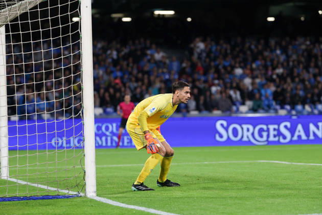 October 10, 2026, Napoli, Campania, ITALIA: Alex Meret of SSC Napoli during the 2026 27 Serie A match between SSC Napoli and FC Frosinone, played on October 10, 2026, at the Stadio Diego Armando Maradona in Naples Napoli ITALIA - ZUMAs236 20261010_aap_s236_029 Copyright: xFabioxSassox