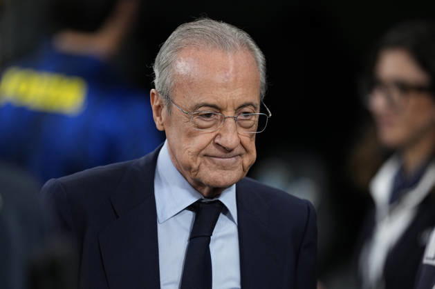 October 10, 2026, Madrid, Madrid, Spain: Florentino Perez, President of Real Madrid, during the Spanish League, LaLiga EA Sports, football match between Real Madrid and Villarreal CF at Bernabeu stadium on October 10, 2026, in Madrid, Spain. Real Madrid V Villarreal CF - LaLiga EA Sports - ZUMAa181 20261010_zaa_a181_141 Copyright: xOscarxJ.xBarrosox