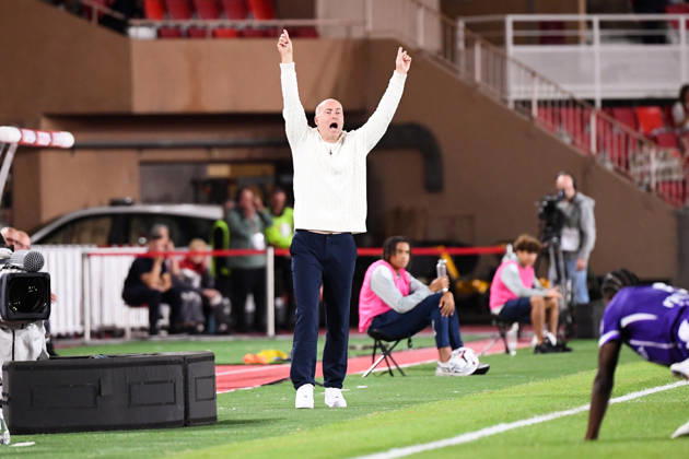 AS Monaco v Toulouse FC - Ligue 1 McDonald s 2026 2027 Jens ASKOU Head Coach of Toulouse FC during Ligue 1 McDonald s match between Monaco and Toulouse at Stade Louis II on October 10, 2026 in Monaco, Monaco. Monaco Monaco Copyright: xIconxSportx 776573324