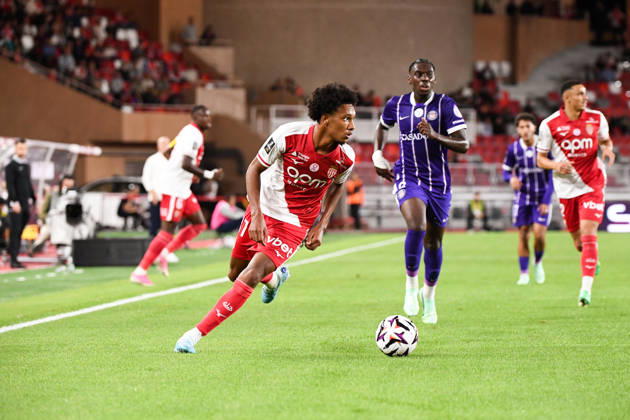 AS Monaco v Toulouse FC - Ligue 1 McDonald s 2026 2027 Edan DIOP of Monaco during Ligue 1 McDonald s match between Monaco and Toulouse at Stade Louis II on October 10, 2026 in Monaco, Monaco. Monaco Monaco Copyright: xIconxSportx 776573324