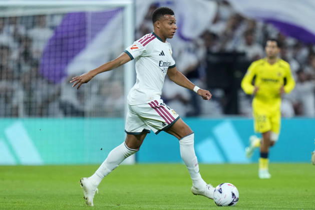 ESP: Real Madrid - Villarreal CF. La Liga EA Sports. Matchday 8. Kylian Mbappe of Real Madrid CF during the La Liga EA Sports match between Real Madrid and Villarreal CF played at Santiago Bernabeu Stadium on 10 Oct 2026 in Madrid, Spain. kpng Copyright: xCesarxCebollax xPRESSINPHOTOx PS_2627_RMA_VIL_019