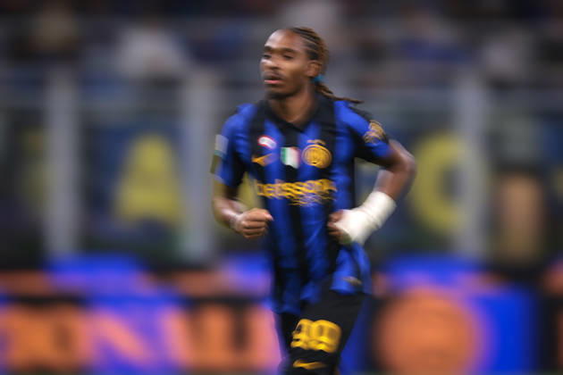 FC Internazionale v Parma Calcio 1913 - Serie A - Season 2026-2027 Milan, Italy, 10th October 2026. Djed Spence of FC Internazionale during the FC Internazionale vs Parma Calcio 1913 Serie A match at Giuseppe Meazza, Milan. Picture credit should read: Jonathan Moscrop Milan Stadio Giuseppe Meazza Italy