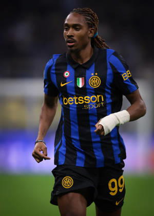FC Internazionale v Parma Calcio 1913 - Serie A - Season 2026-2027 Milan, Italy, 10th October 2026. Djed Spence of FC Internazionale during the FC Internazionale vs Parma Calcio 1913 Serie A match at Giuseppe Meazza, Milan. Picture credit should read: Jonathan Moscrop Milan Stadio Giuseppe Meazza Italy