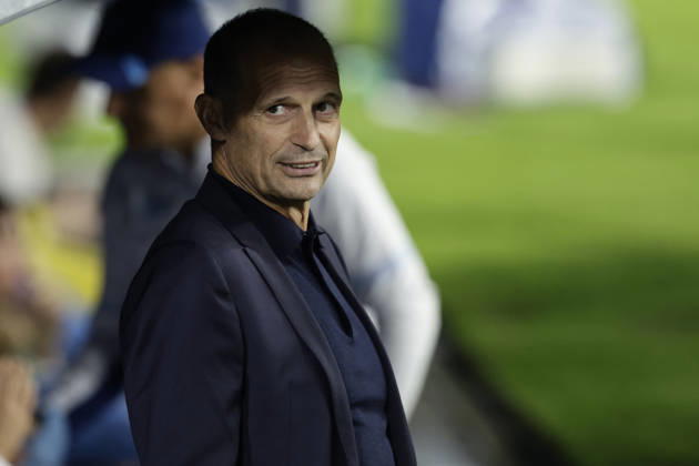 SOCCER - Serie A - SSC Napoli vs. Frosinone Calcio Photo by IPA ABACAPRESS.COM89517602 - Napoli s Italian coach Massimiliano Allegri during the Serie A soccer match between SSC Napoli and Frosinone at the Diego Armando Maradona Stadium in Naples, southern Italy, on October 10, 2026. Naples Italy Copyright: xIPAxSport ABACAx
