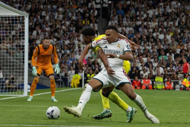 October 10, 2026, Madrid, Spain: Kylian Mbappo seen in action during the La Liga EA SPORTS 2026-2027 match between Real Madrid and Villarreal. Madrid Spain - ZUMAs197 20261010_aaa_s197_233 Copyright: xDavidxCanalesx
