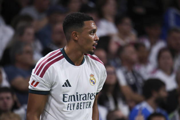 Real Madrid v Villarreal - La Liga EA Sports 2026 27 October 10, 2026, Estadio Santiago Bernabeu, Madrid, Spain: Trent Alexander Arnold of Real Madrid during La Liga EA Sports match between Real Madrid and Villarreal at Estadio Santiago Bernabeu on October 10, 2026 in Madrid, Spain. Madrid Estadio Santiago Bernabeu Madrid Spain Copyright: xAlejandroxMatiasxAcostax
