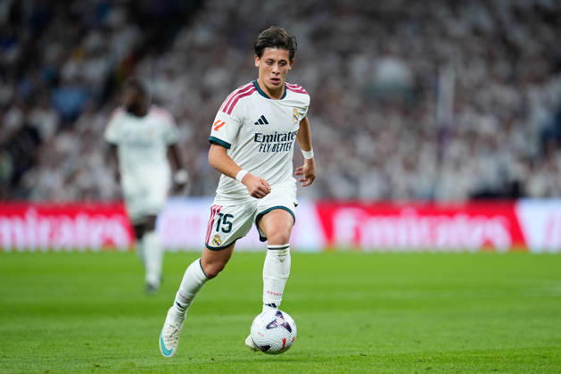 October 10, 2026, Madrid, Madrid, Spain: Arda Guler of Real Madrid CF runs with the ball during the Spanish League, LaLiga EA Sports, football match between Real Madrid and Villarreal CF at Bernabeu stadium on October 10, 2026, in Madrid, Spain. Real Madrid V Villarreal CF - LaLiga EA Sports - ZUMAa181 20261010_zaa_a181_199 Copyright: xDennisxAgyemanx