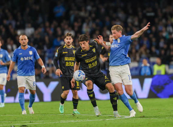 October 10, 2026, Napoli, Campania, ITALIA: Kevi De Bruyne of SSC Napoli during the 2026 27 Serie A match between SSC Napoli and FC Frosinone, played on October 10, 2026, at the Stadio Diego Armando Maradona in Naples Serie A Football Match †2026 27 Season: Napoli Vs. Frosinone - ZUMAs236 20261010_aap_s236_091 Copyright: xFabioxSassox