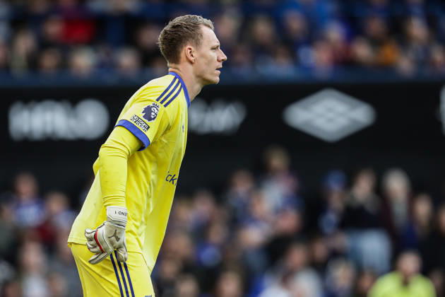 10th October 2026; Portman Road, Ipswich, Suffolk, England; Premier League Football, Ipswich Town versus Fulham; Bernd Leno of Fulham AndyxSkinner